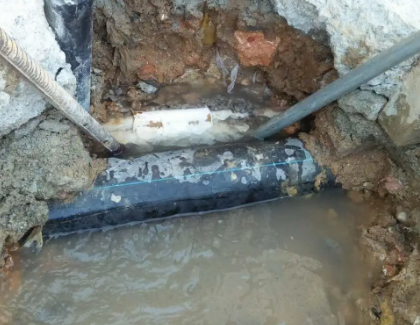 孟州测漏水之水管漏水